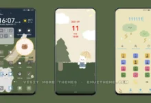 Cute Bear v6 EMUI Theme