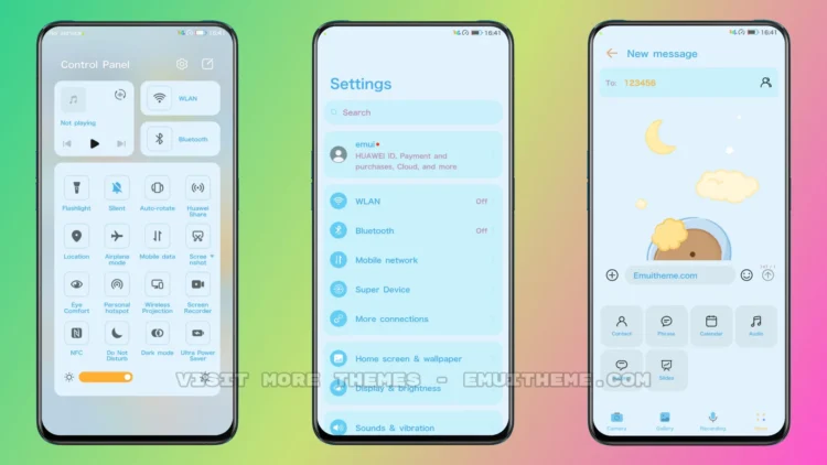 Cute Bear v7 EMUI Theme