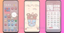 Cute Bear v8 EMUI Theme