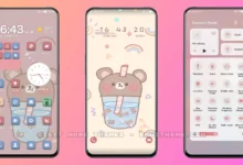 Cute Bear v8 EMUI Theme