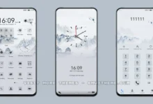 Cyan Peak EMUI Theme