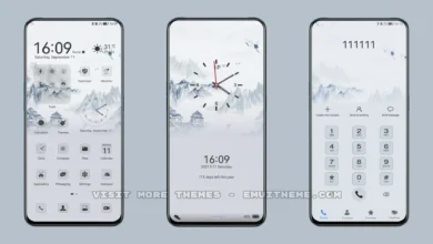 Cyan Peak EMUI Theme
