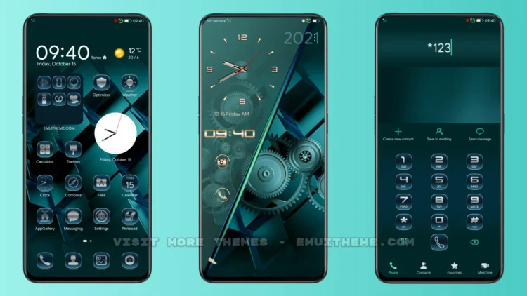 Emerald Gear EMUI Theme