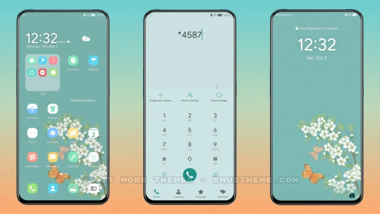 Flower Ten EMUI Theme