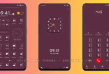 Forbidden Red EMUI Theme