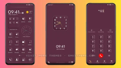 Forbidden Red EMUI Theme