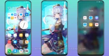 Genshin Impact - Kamisato Ayaka EMUI Theme