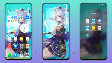 Genshin Impact - Kamisato Ayaka EMUI Theme