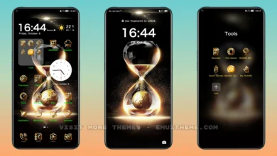 Gold-Time EMUI Theme