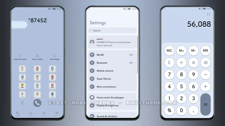 Gray 12 EMUI Theme