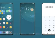Green Night EMUI Theme