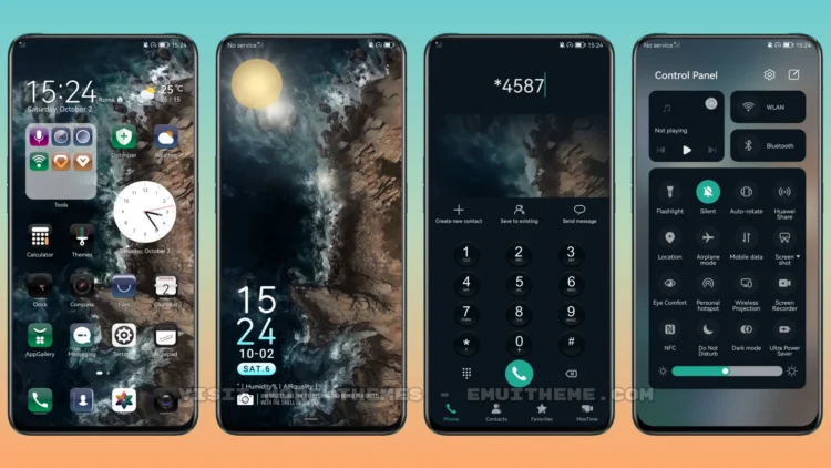 Island Weather EMUI Theme