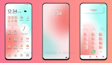 Joy Beach EMUI Theme