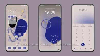 Klein Blue EMUI Theme
