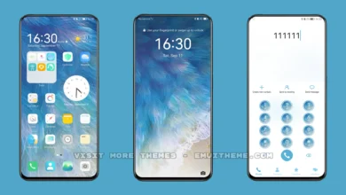 Light Feather EMUI Theme