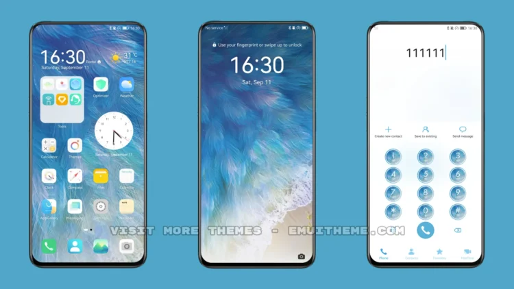 Light Feather EMUI Theme