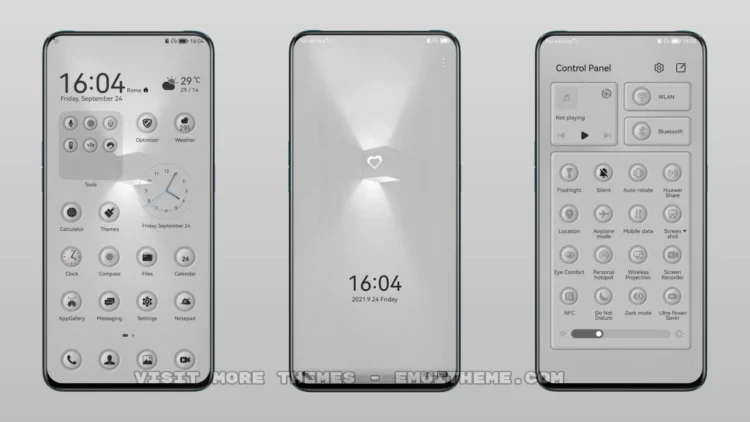 Light On EMUI Theme