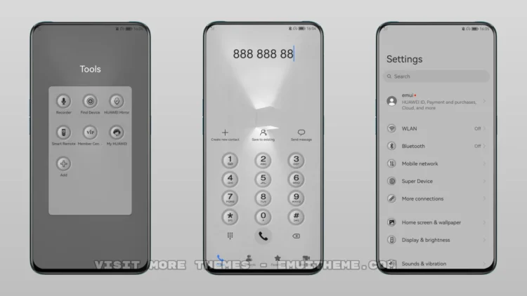 Light On EMUI Theme
