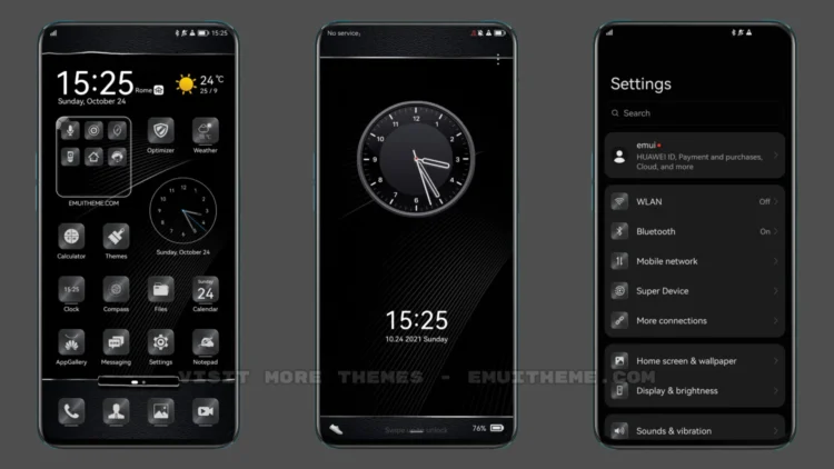 Magic Dark EMUI Theme