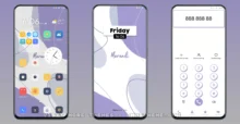 Morandi Purple EMUI Theme