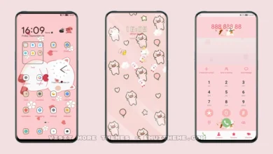 Pink Pig EMUI Theme