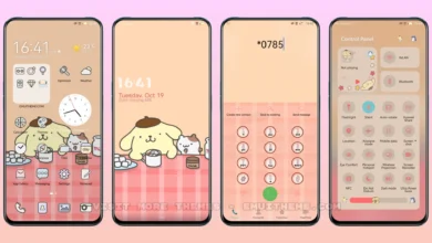 Pom Pom Purin EMUI Theme