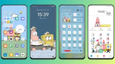 SpongeBob v4 EMUI Theme