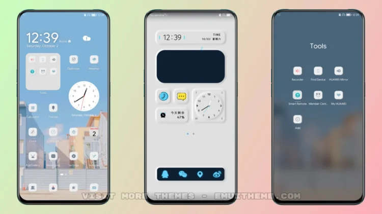 White v1 EMUI Theme