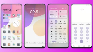 Wistaria Videt EMUI Theme