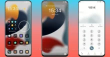 iOS Glassy EMUI Theme