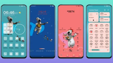 Bernard Bear EMUI Theme