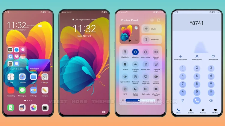 Butterfly EMUI Theme