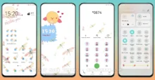 Chick Flying EMUI Theme