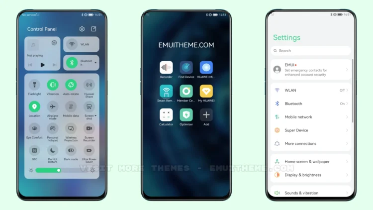 ColorOS 11 EMUI Theme