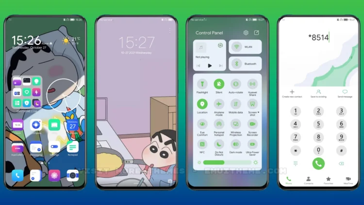 Crayon Shin-Chan v9 EMUI Theme