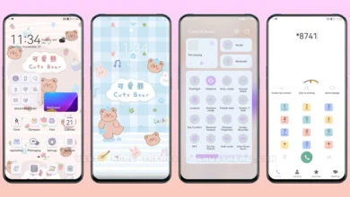 Cute Bear v9 EMUI Theme