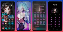 Dark Anime EMUI Theme