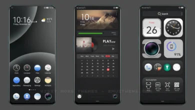 Dark classic EMUI Theme