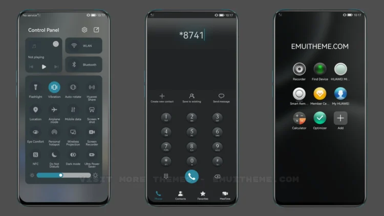 Dark classic EMUI Theme