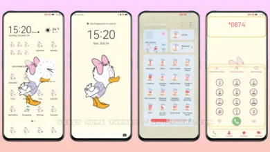 Donald Duck v4 EMUI Theme
