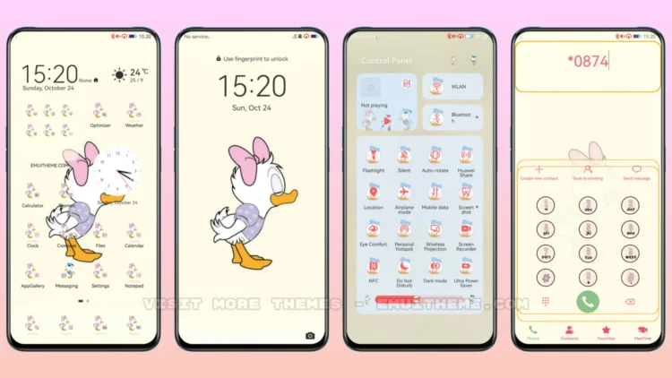Donald Duck v4 EMUI Theme