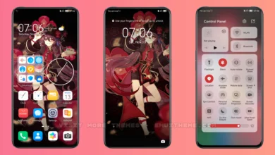 Genshin Impact - Hu Tao EMUI Theme