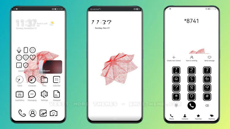 Geometric Trap EMUI Theme