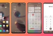 Gray Geometry EMUI Theme