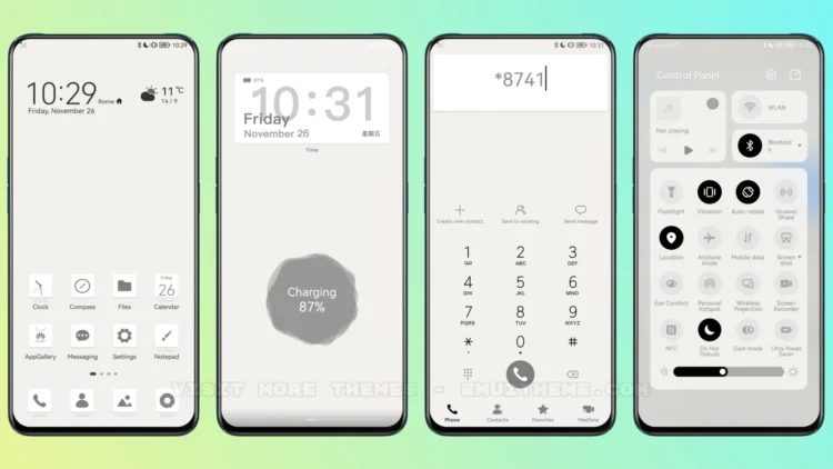 Light Gray EMUI Theme