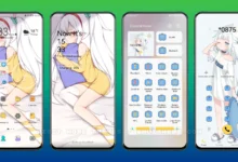 Lollipop Girl EMUI Theme