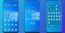 Lucky Blue EMUI Theme