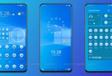 Lucky Blue EMUI Theme