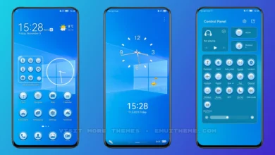 Lucky Blue EMUI Theme