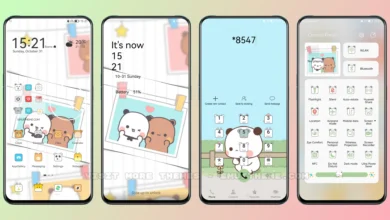 Milk and Mocha Bear v6 EMUI Theme